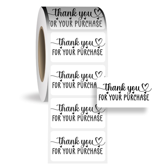 STICKERAFT Other - Thank you for your purchase sticker | ENVELOPE SEALS LABELS STICKERS